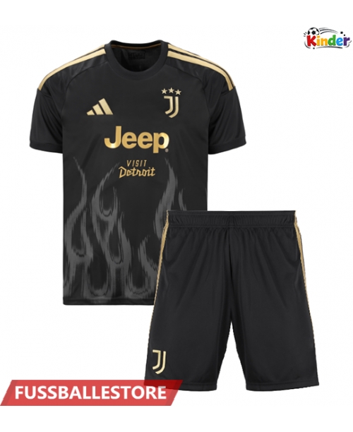 Günstige Juventus Kerim Alajbegovic #17 3rd trikot Kinder 2026-27 Kurzarm (+ Kurze Hosen)